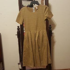 🌻 2/$20 Lularoe midi flared dress